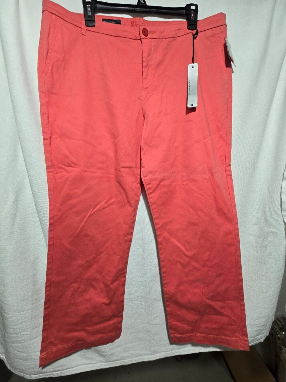 Kut from the Kloth Gwen Relaxed Trouser Coral Spice Size 16 NWT NEW Casual Comfy